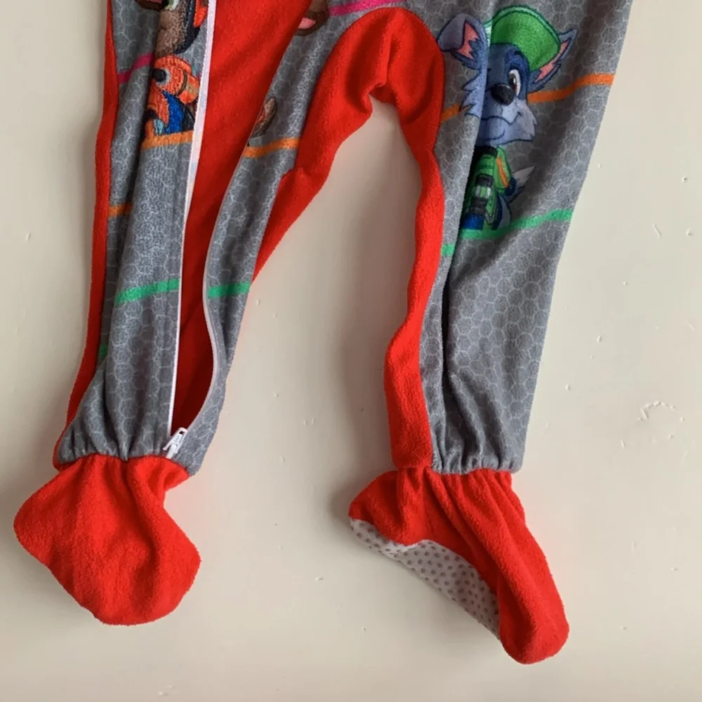 Nickelodeon Paw Patrol PJ Bundle Footed, Fleece & Short Sleeve Matching Set 2T